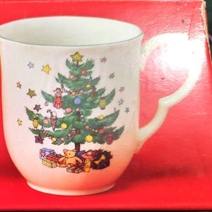 Nikko Christmas mugs